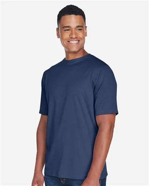 Team 365 Tt11h Men’s Sonic Heather Performance T-shirt - Sport Dark Navy