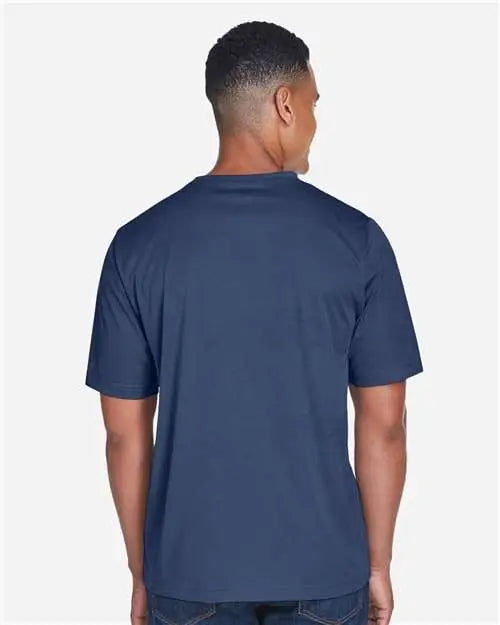 Team 365 Tt11h Men’s Sonic Heather Performance T-shirt - Sport Dark Navy