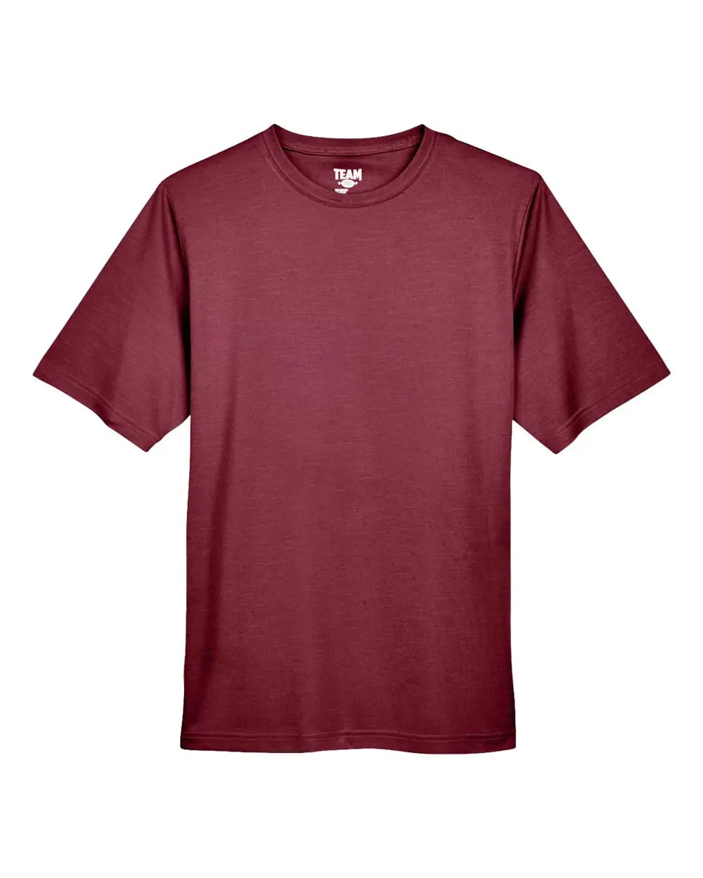 Team 365 Tt11h Men’s Sonic Heather Performance T-shirt - Sport Maroon - Xs