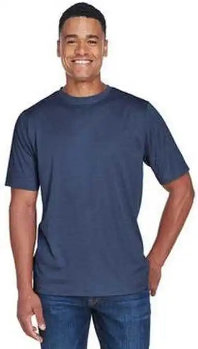 Team 365 Tt11h Men’s Sonic Heather Performance t Shirt Sportdark Navy