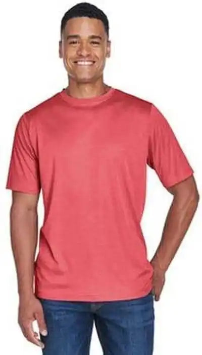 Team 365 Tt11h Men’s Sonic Heather Performance t Shirt Sportred