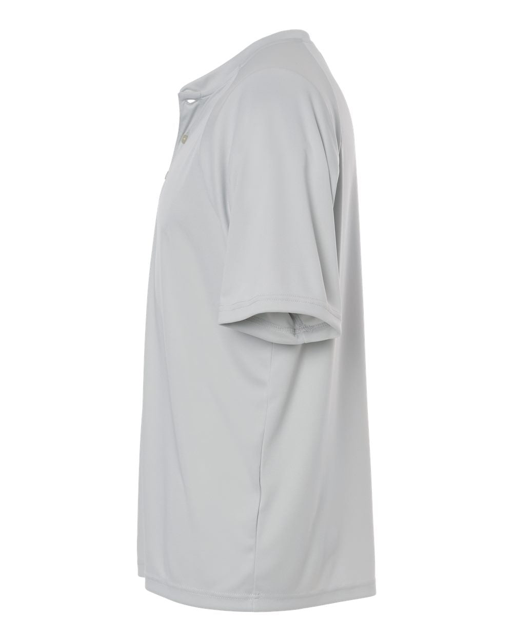 Team 365 Tt11hn Men’s Zone Performance Henley - Sport Silver