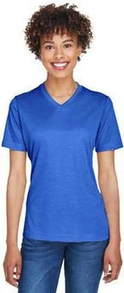 Team 365 Tt11hw Ladies’ Sonic Heather Performance t Shirt Sportroyal