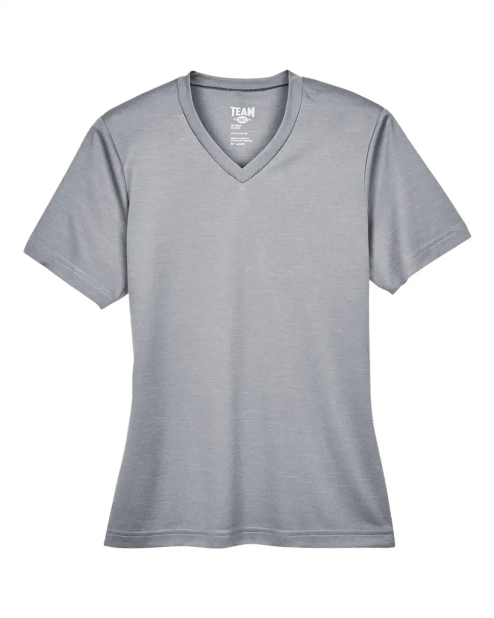 Team 365 Tt11hw Women’s Sonic Heather Performance T-shirt - Athletic - Gray / Xs