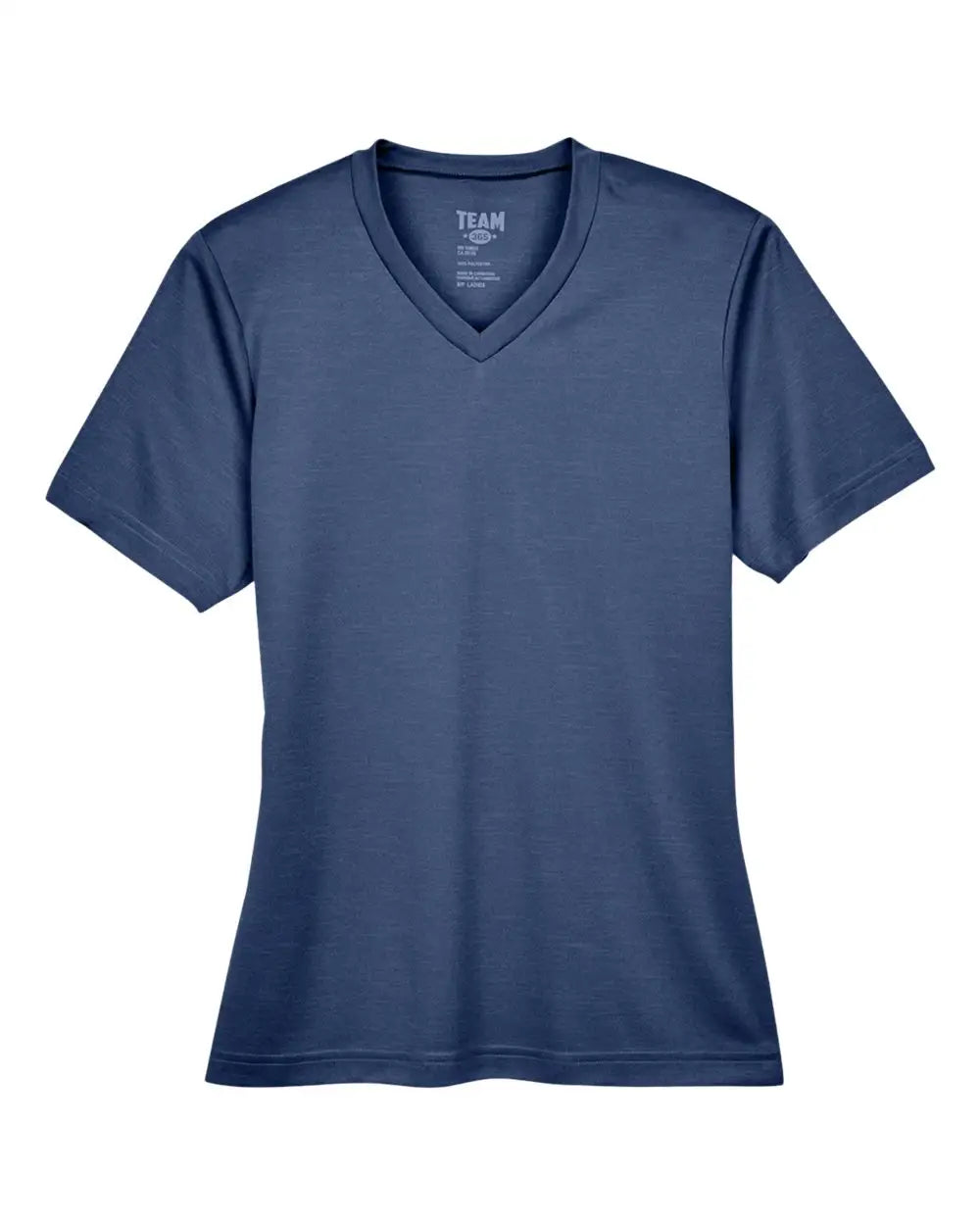 Team 365 Tt11hw Women’s Sonic Heather Performance T-shirt - Sport Dark Navy - Xs