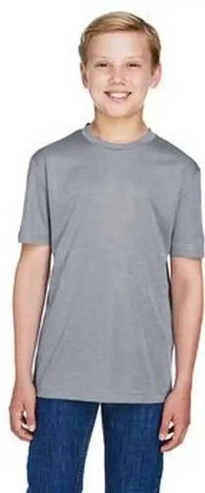 Team 365 Tt11hy Youth Sonic Heather Performance t Shirt Athletic