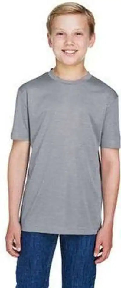 Team 365 Tt11hy Youth Sonic Heather Performance t Shirt Athletic