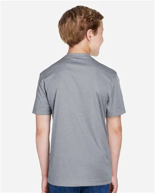 Team 365 Tt11hy Youth Sonic Heather Performance T-shirt - Athletic