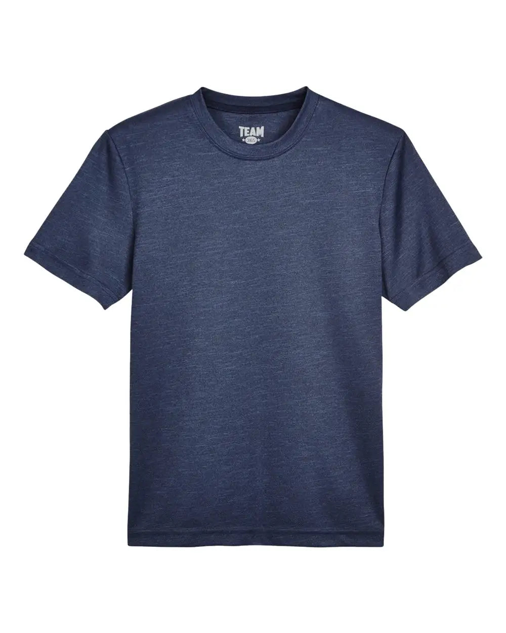 Team 365 Tt11hy Youth Sonic Heather Performance T-shirt - Sport Dark Navy - s