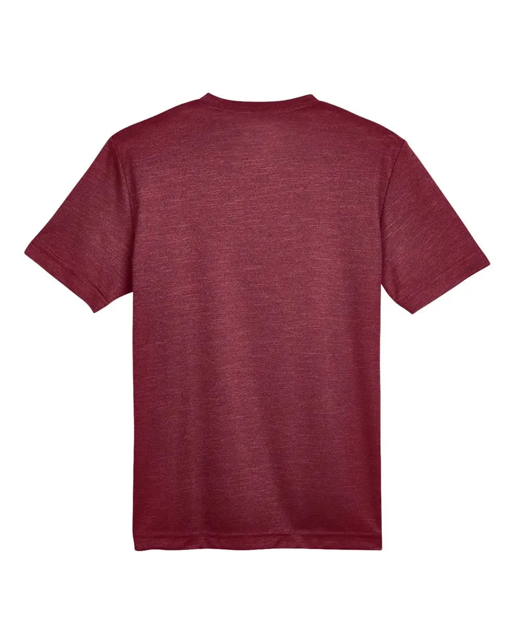 Team 365 Tt11hy Youth Sonic Heather Performance T-shirt - Sport Maroon