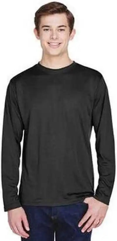 Team 365 Tt11l Men’s Zone Performance Long Sleeve t Shirt Black