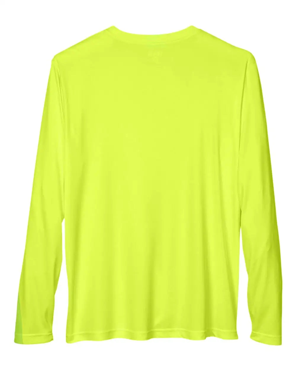 Team 365 Tt11l Men’s Zone Performance Long Sleeve T-shirt - Safety Yellow