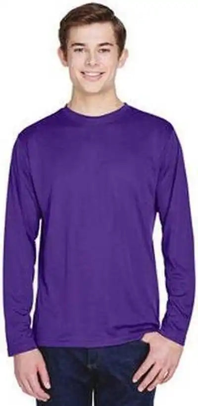 Team 365 Tt11l Men’s Zone Performance Long Sleeve t Shirt Sport Purple