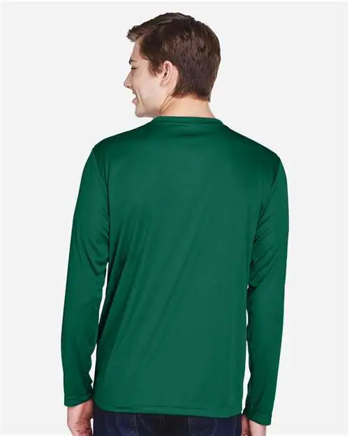 Team 365 Tt11l Men’s Zone Performance Long Sleeve T-shirt - Sport Forest