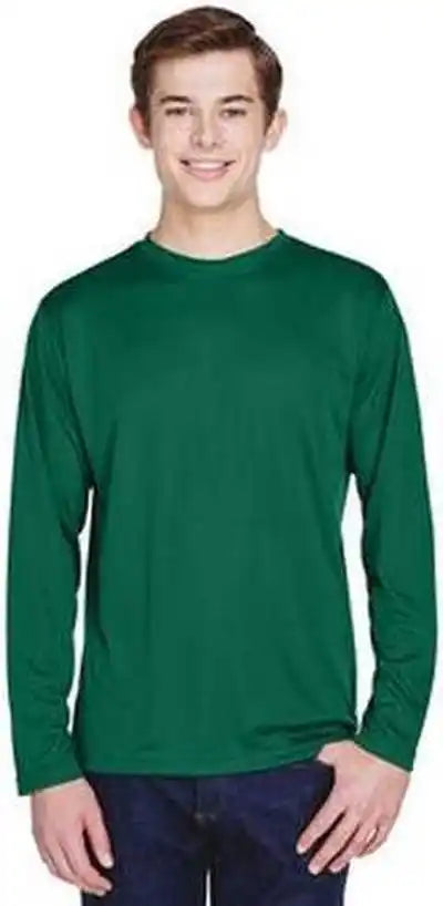 Team 365 Tt11l Men’s Zone Performance Long Sleeve t Shirt Sport Forest