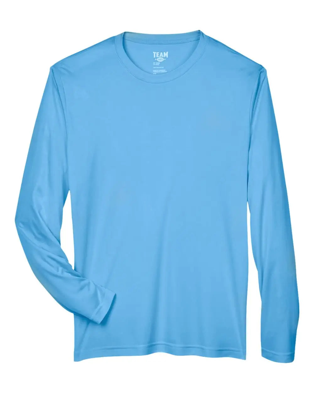 Team 365 Tt11l Men’s Zone Performance Long Sleeve T-shirt - Sport Light Blue - Xs