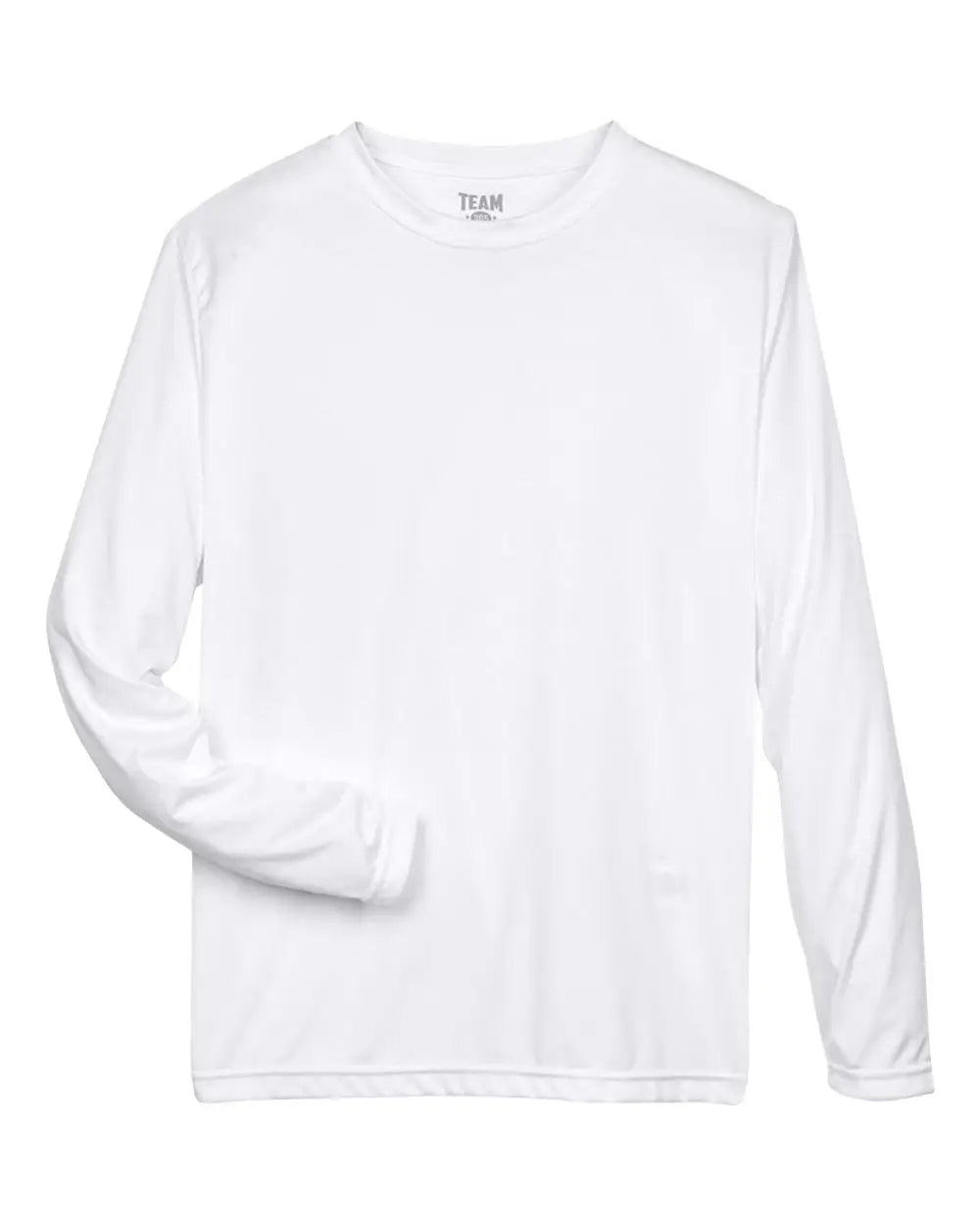 Team 365 Tt11l Men’s Zone Performance Long Sleeve T-shirt - White - Xs