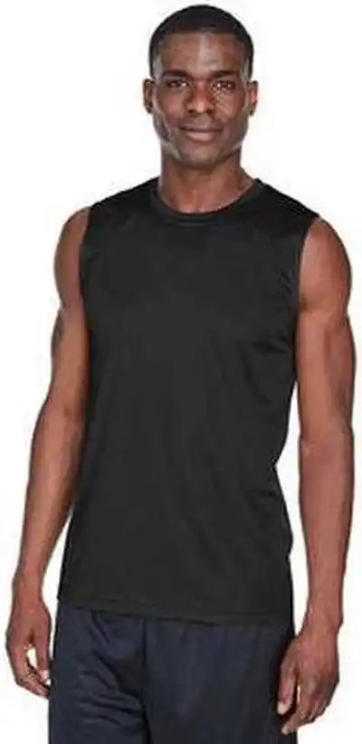 Team 365 Tt11m Men’s Zone Performance Muscle t Shirt Black