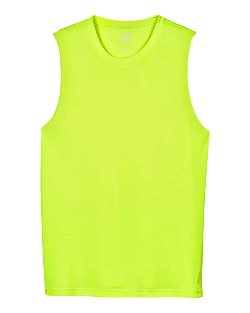 Team 365 Tt11m Men’s Zone Performance Muscle T-shirt - Safety Yellow - Xs