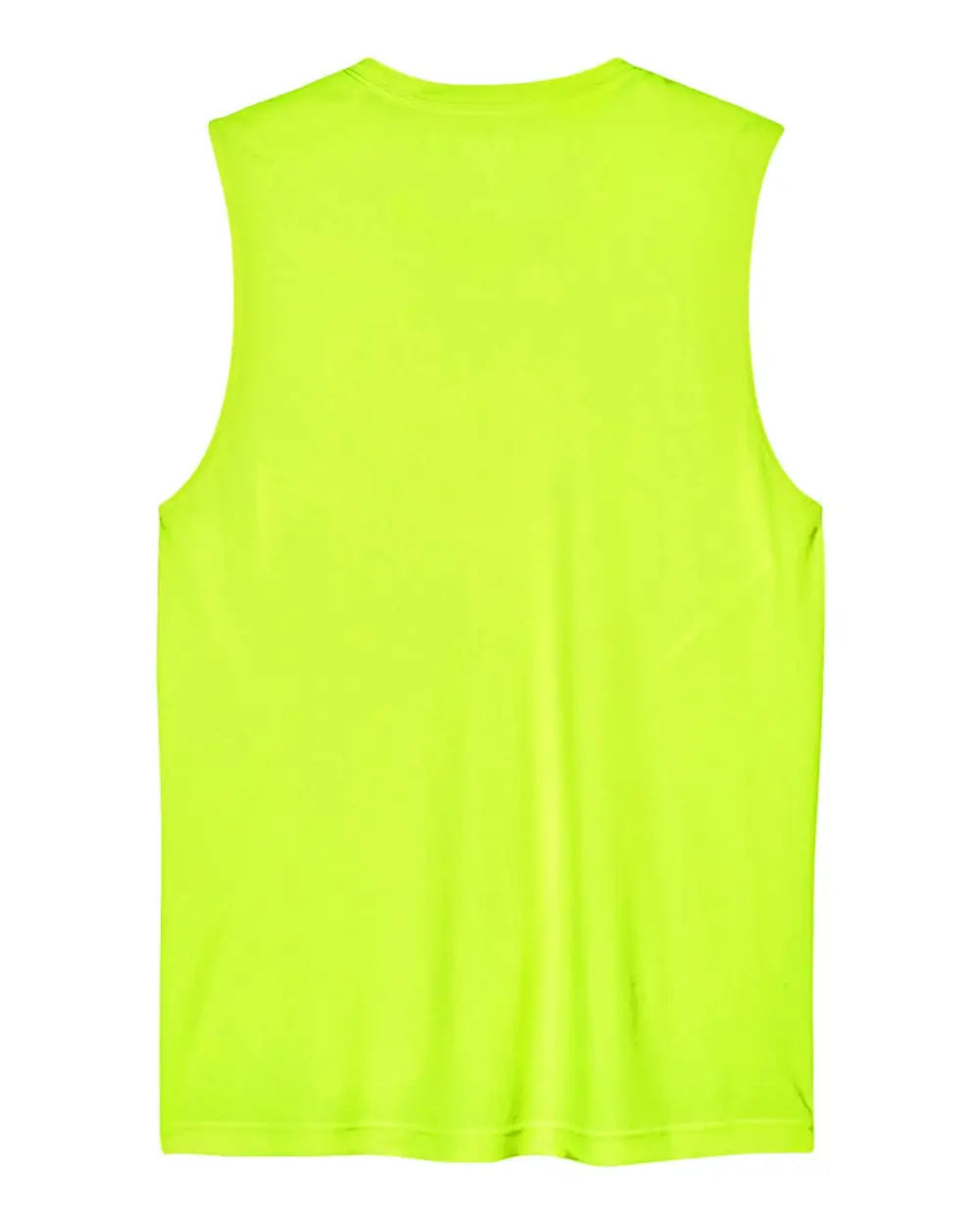 Team 365 Tt11m Men’s Zone Performance Muscle T-shirt - Safety Yellow