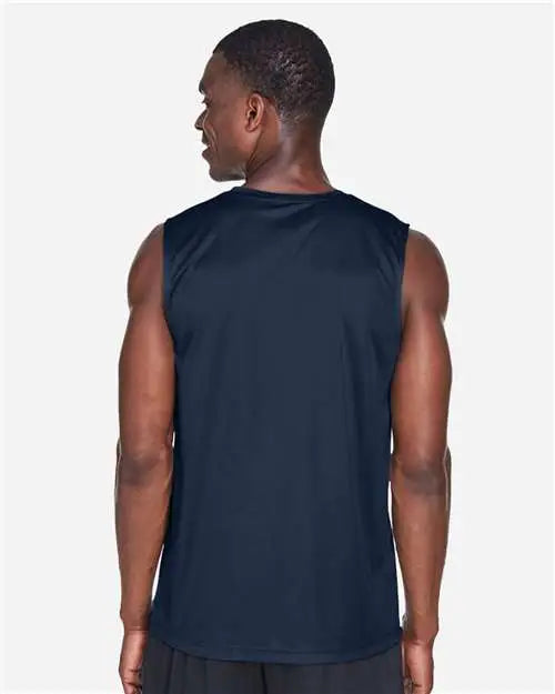 Team 365 Tt11m Men’s Zone Performance Muscle T-shirt - Sport Dark Navy