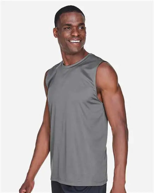 Team 365 Tt11m Men’s Zone Performance Muscle T-shirt - Sport Graphite