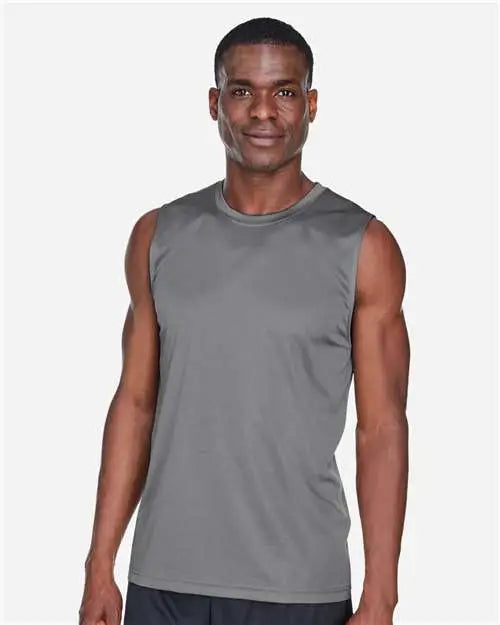 Team 365 Tt11m Men’s Zone Performance Muscle T-shirt - Sport Graphite