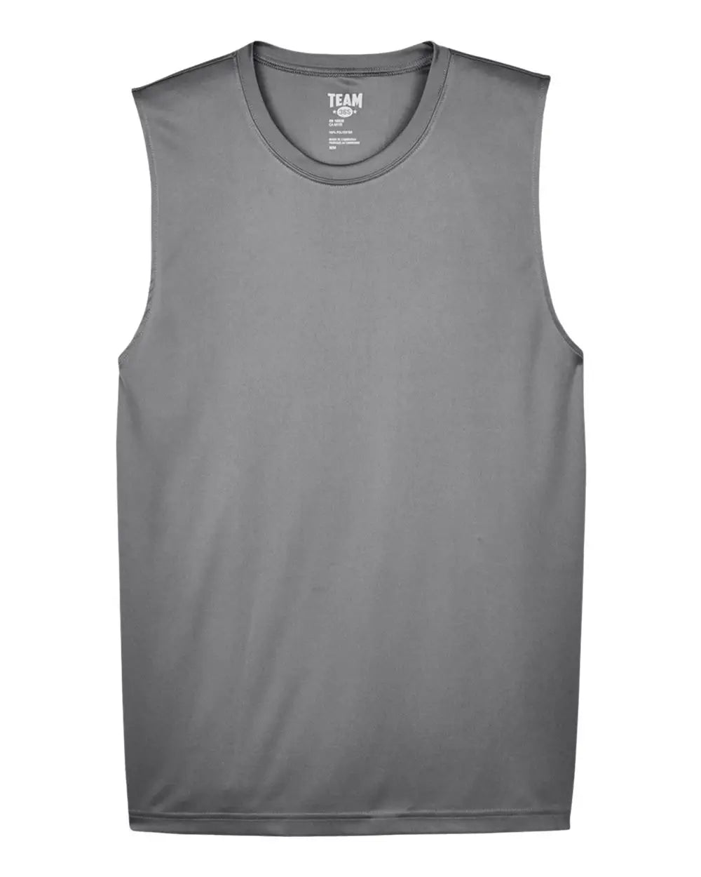 Team 365 Tt11m Men’s Zone Performance Muscle T-shirt - Sport Graphite - Dark Gray / Xs