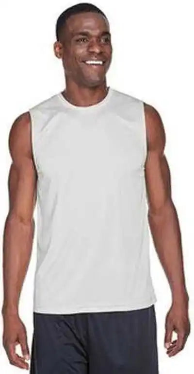 Team 365 Tt11m Men’s Zone Performance Muscle t Shirt Sport Silver