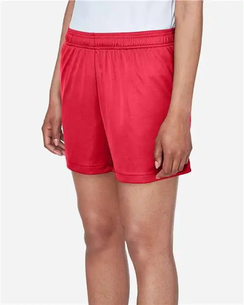 Team 365 Tt11shw Women’s Zone Performance Shorts - Sport Red
