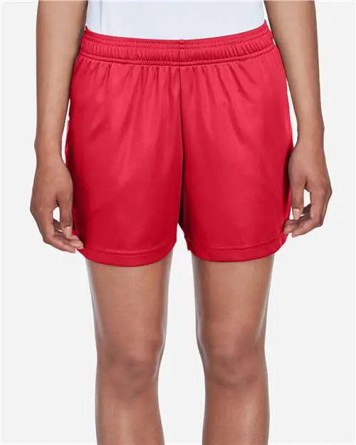 Team 365 Tt11shw Women’s Zone Performance Shorts - Sport Red