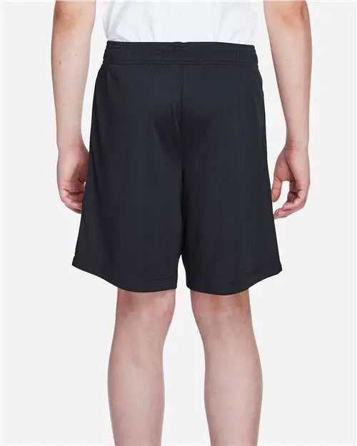 Team 365 Tt11shy Youth Zone Performance Shorts - Black
