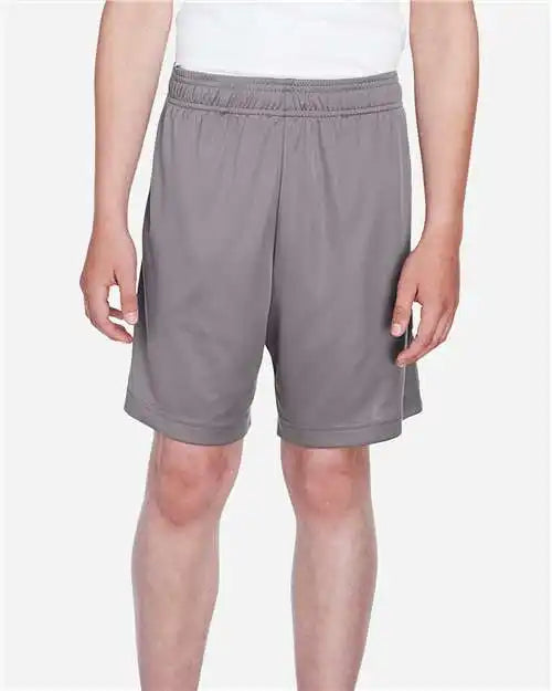 Team 365 Tt11shy Youth Zone Performance Shorts - Sport Graphite
