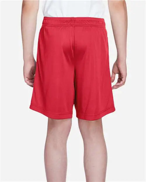 Team 365 Tt11shy Youth Zone Performance Shorts - Sport Red