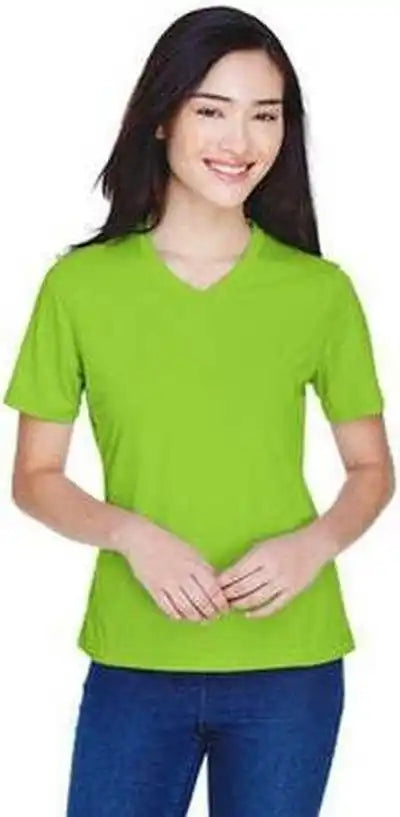 Team 365 Tt11w Ladies’ Zone Performance t Shirt Acidark Grayeen