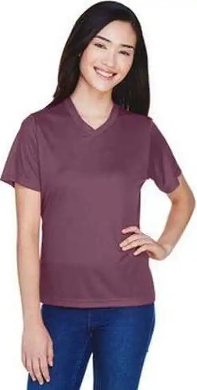 Team 365 Tt11w Ladies’ Zone Performance T-shirt - Sport Dark Maroon