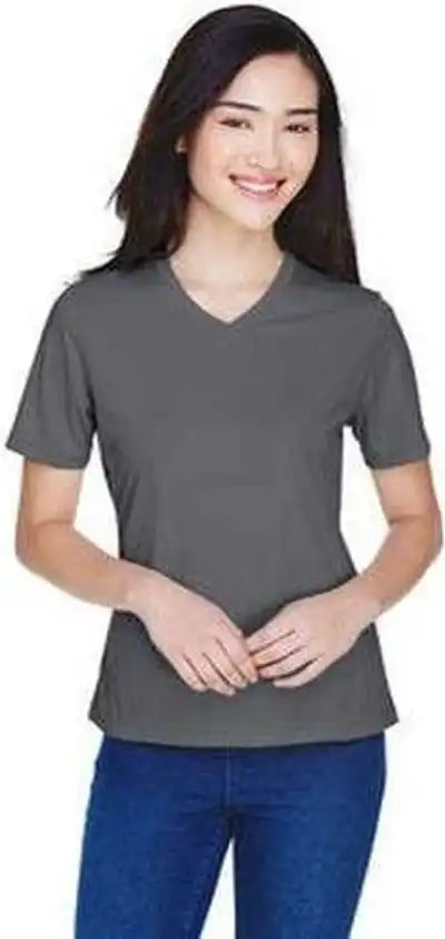 Team 365 Tt11w Ladies’ Zone Performance t Shirt Sport Graphite