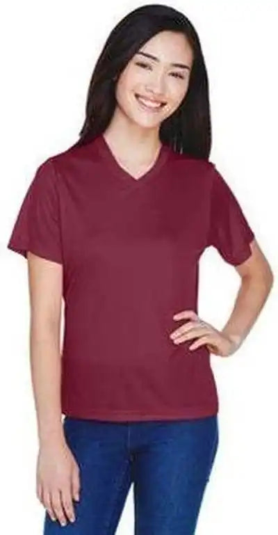 Team 365 Tt11w Ladies’ Zone Performance t Shirt Sport Maroon