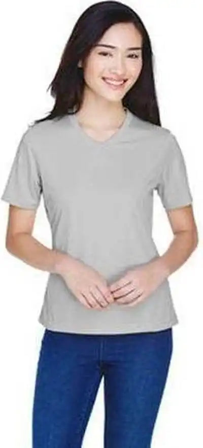 Team 365 Tt11w Ladies’ Zone Performance t Shirt Sport Silver