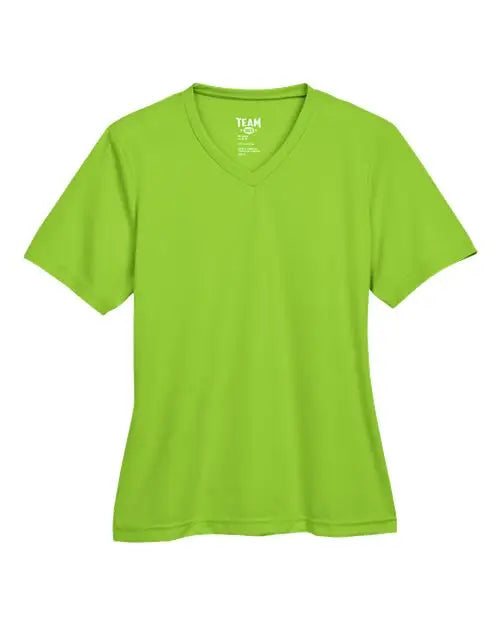 Team 365 Tt11w Women’s Zone Performance T-shirt - Acid Green