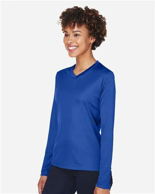 Team 365 Tt11wl Women’s Zone Performance Long Sleeve T-shirt - Sport Royal