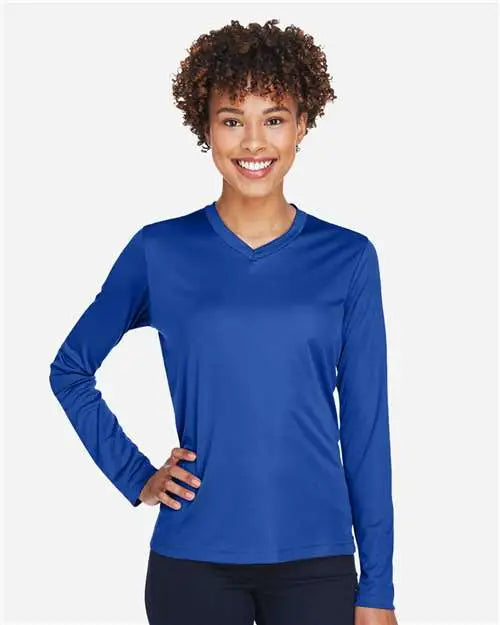 Team 365 Tt11wl Women’s Zone Performance Long Sleeve T-shirt - Sport Royal