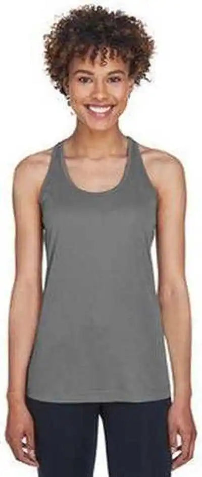 Team 365 Tt11wrc Ladies’ Zone Performance Racerback Tank Sport Graphite