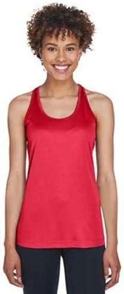 Team 365 Tt11wrc Ladies’ Zone Performance Racerback Tank - Sport Red