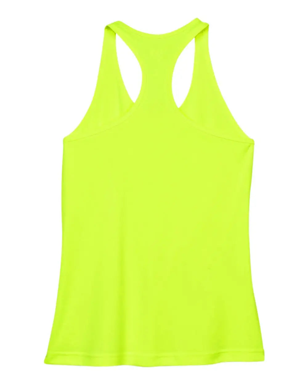 Team 365 Tt11wrc Women’s Zone Performance Racerback Tank - Safety Yellow - Xs