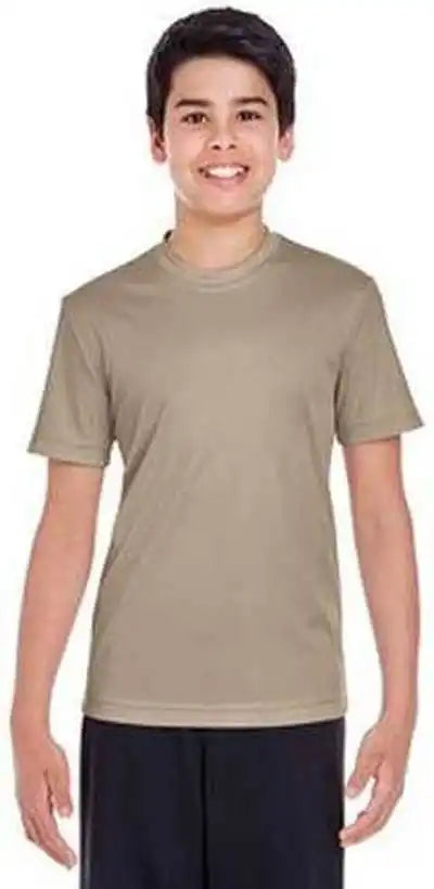 Team 365 Tt11y Youth Zone Performance T-shirt - Desert Khaki