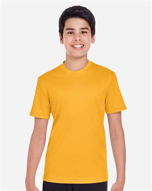 Team 365 Tt11y Youth Zone Performance T-shirt - Sport Athletic Gold