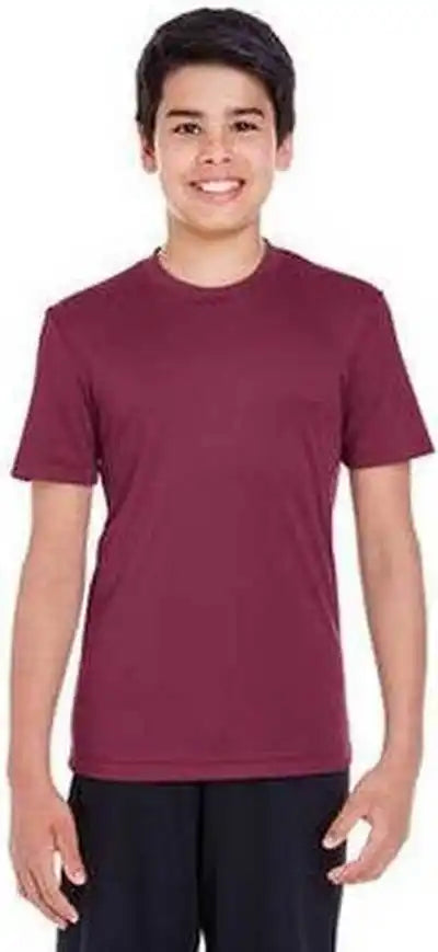 Team 365 Tt11y Youth Zone Performance t Shirt Sport Dark Maroon