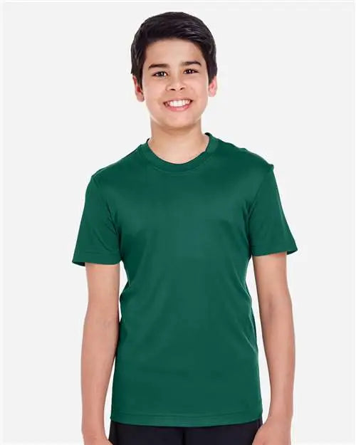 Team 365 Tt11y Youth Zone Performance T-shirt - Sport Forest - Xs