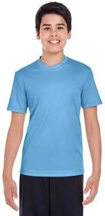 Team 365 Tt11y Youth Zone Performance t Shirt Sport Light Blue